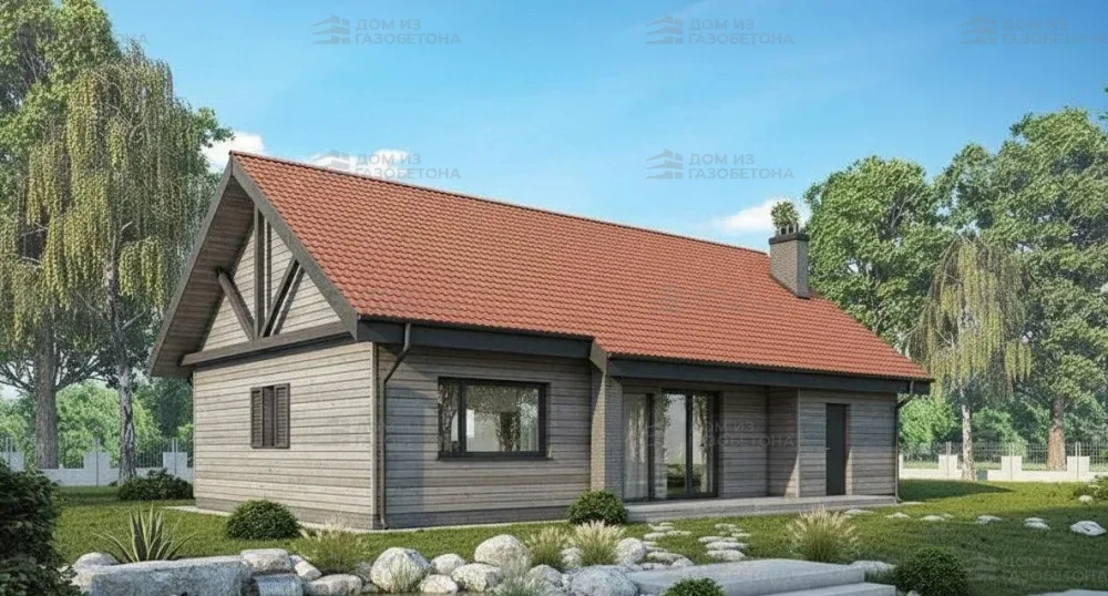 Проект Двухэтажный дом 15 на 11, 180 м2